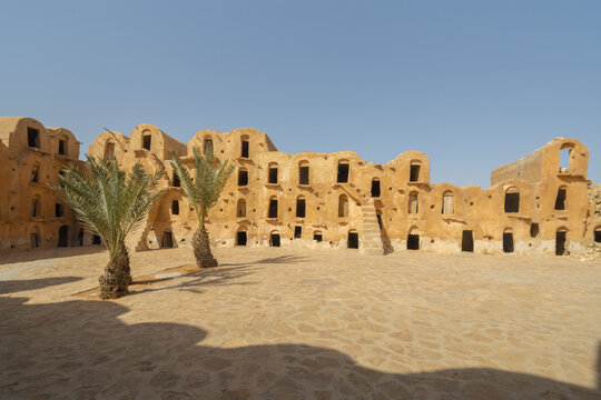 Ksar Ouled Soltane - fortified granary - Tataouine  - Southern Tunisia