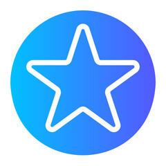 Obraz premium review gradient icon