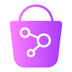 affiliate gradient icon