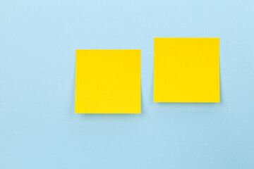 Yellow sticky notes