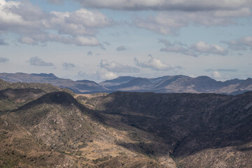 landscape with clouds