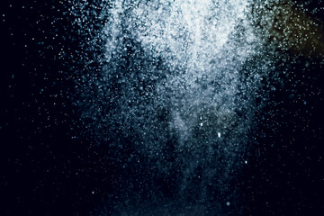 Dark blue bokeh glitter texture backgrounds