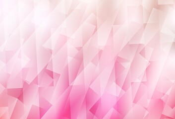 Light Pink, Yellow vector backdrop with rhombus.