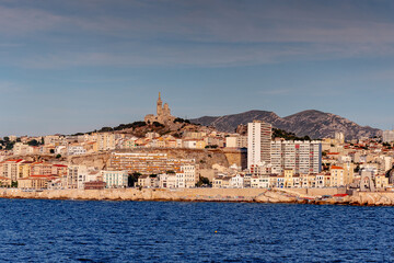 Fototapeta na wymiar Marseille, France by the sea