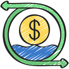 Cash Flow Icon