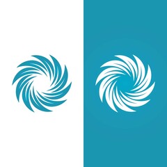 vortex vector illustration icon