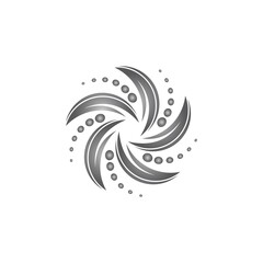 vortex vector illustration icon