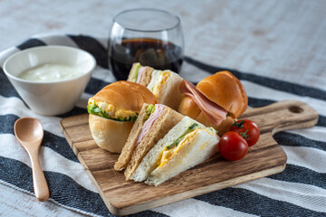 サンドイッチ　朝食・ランチイメージ