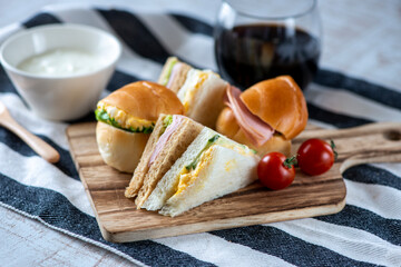 サンドイッチ　朝食・ランチイメージ