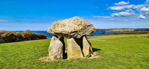 Carreg Samson known as Carreg Sampson, Samson's Stone, or the Longhouse