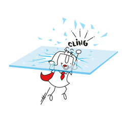 Karen is breaking the glass ceiling. It is a concept. That's means all is possible ! bolishing the glass-ceiling will be a positive and essential method to remedy for the deficit of women in decision-