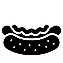hotdog solid icon