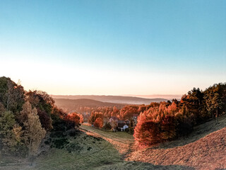 sunset in Poland, Zamek Tenczyn © Eliza