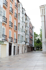 Streets of the city of Burgos, Castilla Leon, Spain