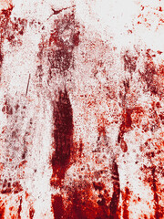 Scary wall for the background. walls are full of blood stains and scratches.