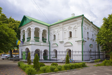 Fototapeta na wymiar House of Peter I in Podil in Kyiv, Ukraine