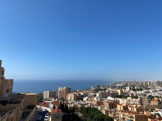 paisaje de  ciudad de Almería. 