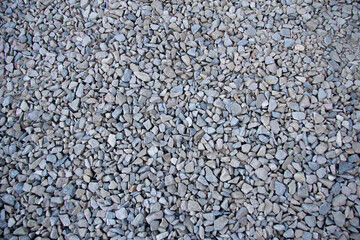 Texture of gray stones for construction. Gray Stones