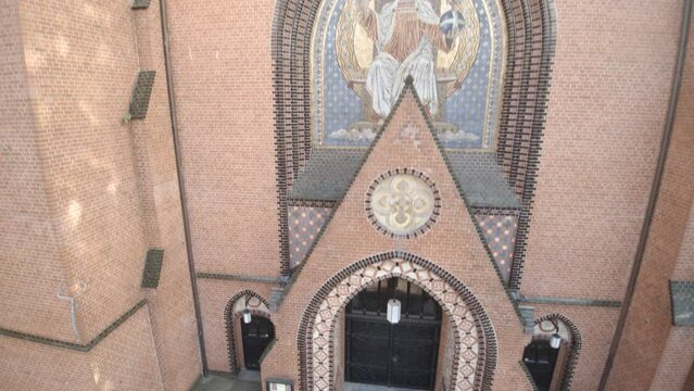 Auenkirche - Berlin Luftbild - Dohnenaufnahme - Drohne &uuml;ber Berlin