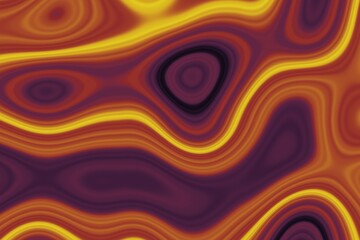 Abstract patterned art violet yellowish green gradient grunge illustration.