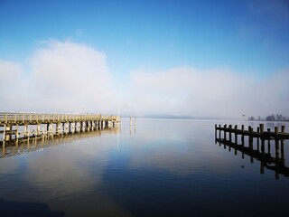 Obraz premium Inspiration am See /Enzspannung für die Seele