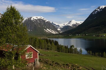 Fototapeta na wymiar Gorgeous fjord landscape in Norway.