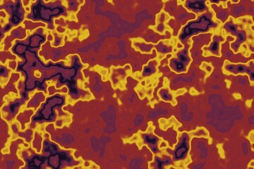 Abstract patterned art violet yellowish green gradient grunge illustration.