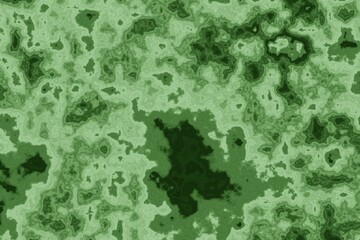 Abstract patterned art leaf green gradient grunge illustration.