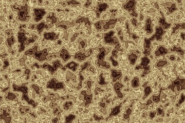 Abstract patterned art red lemon yellow gradient grunge illustration.