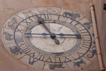 Fototapeta na wymiar Trapani, Sicily (Italy): the Clock Tower (Torre dell'Orologio)