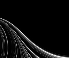 Abstract dark background with fractal pattern for design