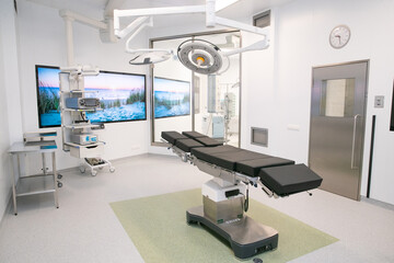 The surgical department, a modern air-conditioned medical module, provides planned and emergency care, performing a wide range of interventions, including laparoscopic and minimally invasive.