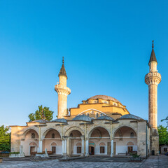 Mosque in Yevpatoria in the Crimea Juma Jami or Khan-Jami also known as the Friday Mosque.