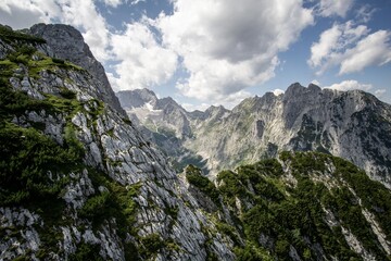 Wunderbare Berglandschaft in Bayern