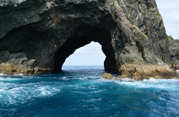 hole in the rock at bay of islands, New Zealand