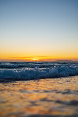 Fototapeta na wymiar Beach Life, Sunset
