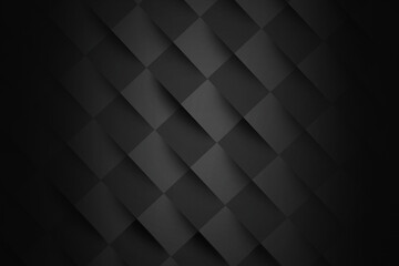 Obraz premium Modern 3d black paper style background
