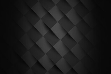 Modern 3d black paper style background