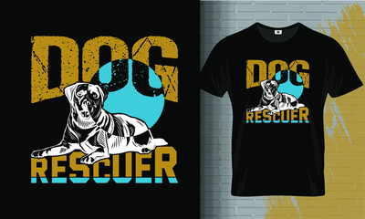 DOG t-shirt vector design illustration, Dog lovers tee