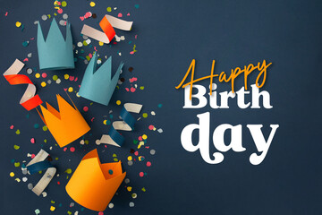 Beautiful colorful background to congratulate birthday