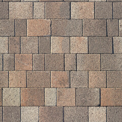 Brown tiles seamless texture pattern