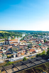 Panoramic view of Passau