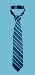Realistic tie for Father's Day celebration