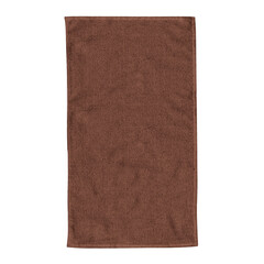 Show off your design ideas like a pro by using this Realistic Small Towel Mockup In Tiramisu Brown Color.