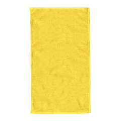 Show off your design ideas like a pro by using this Realistic Small Towel Mockup In Aspen Gold Color.