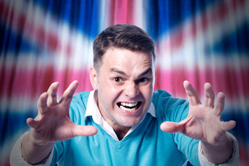 Propaganda, fake news and zombification in UK. British TV propagandist and charlatan: political...
