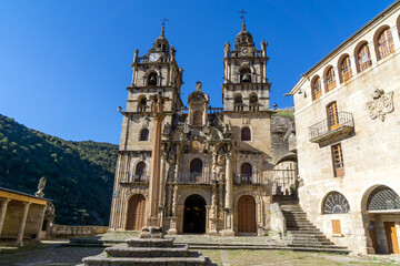 Fototapeta na wymiar Santuario de Nuestra Señora de las Ermitas (siglo XVIII). O Bolo, Ourense, España.
