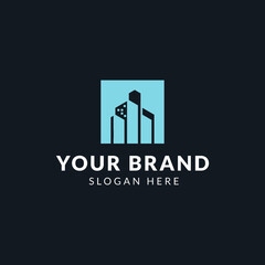 Fototapeta premium Real Estate Logo Set. Creative building Logo part 1