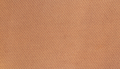 Brown fabric wallpaper texture background.