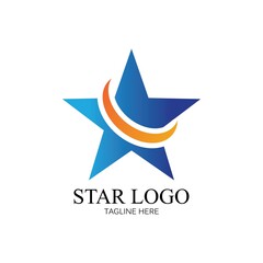 Fototapeta premium Star icon Template vector illustration design